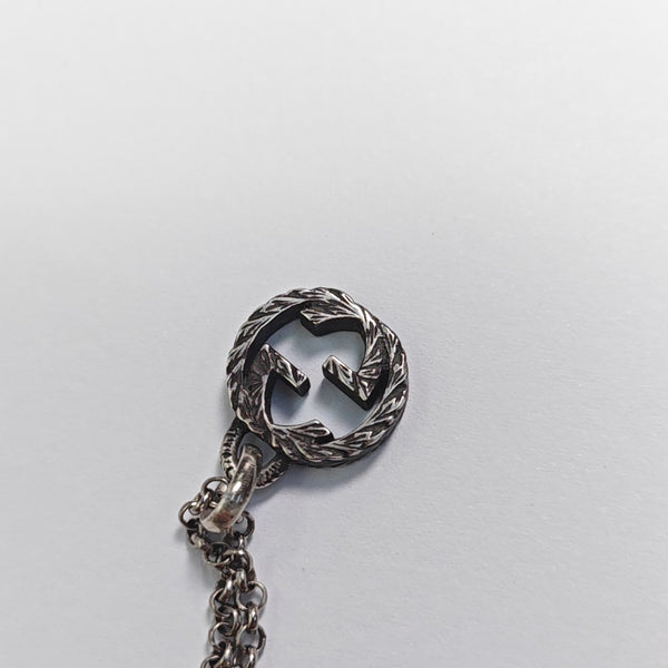 Interlocking G 925 Sterling Silver Necklace