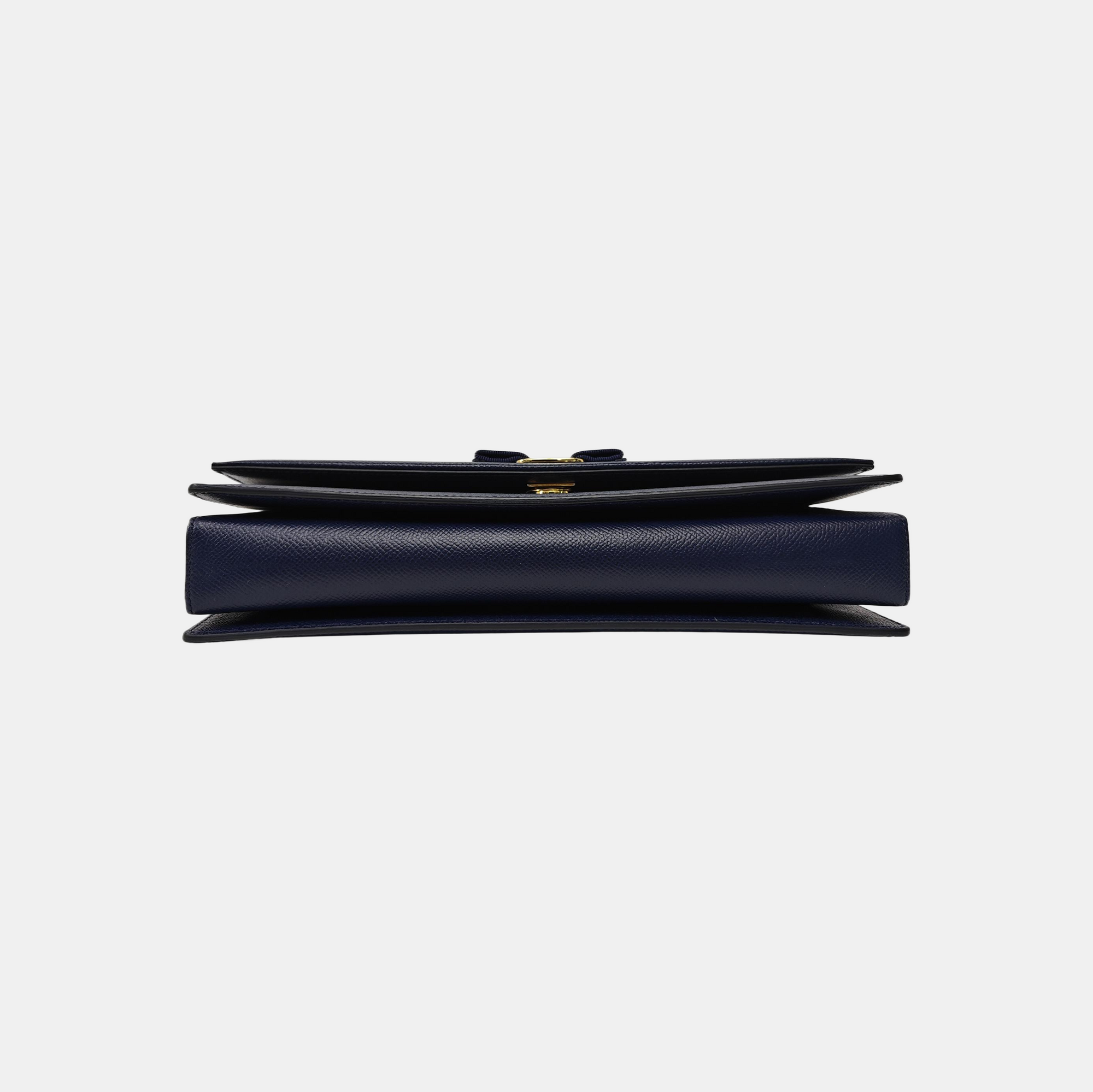 Ginny Calfskin Blue
