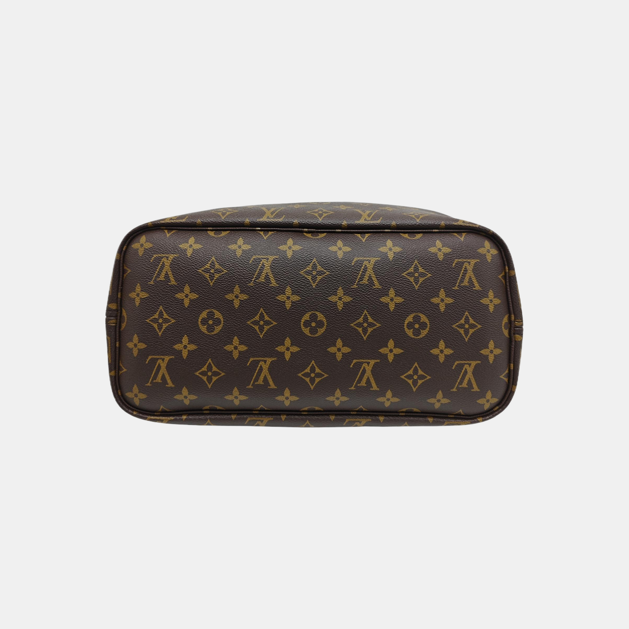NEVERFULL INSIDE OUT MM Monogram Fabric Red