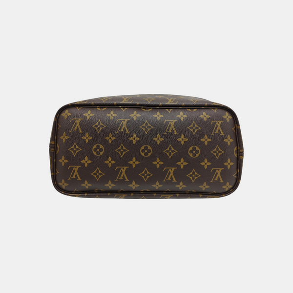 NEVERFULL INSIDE OUT MM Monogram Fabric Red