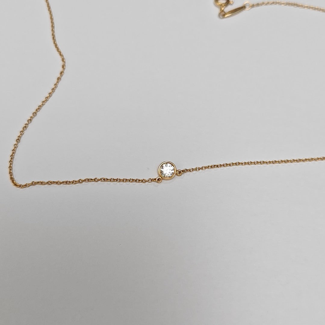 Elsa Peretti 18k Rose Gold Necklace