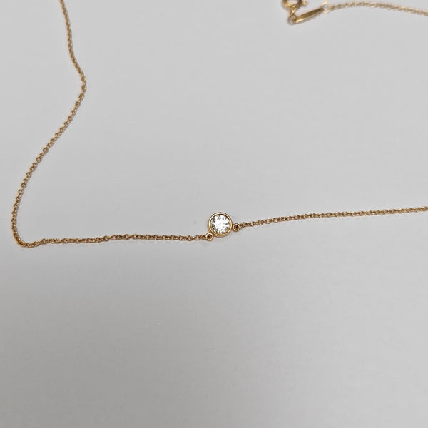 Elsa Peretti 18k Rose Gold Necklace