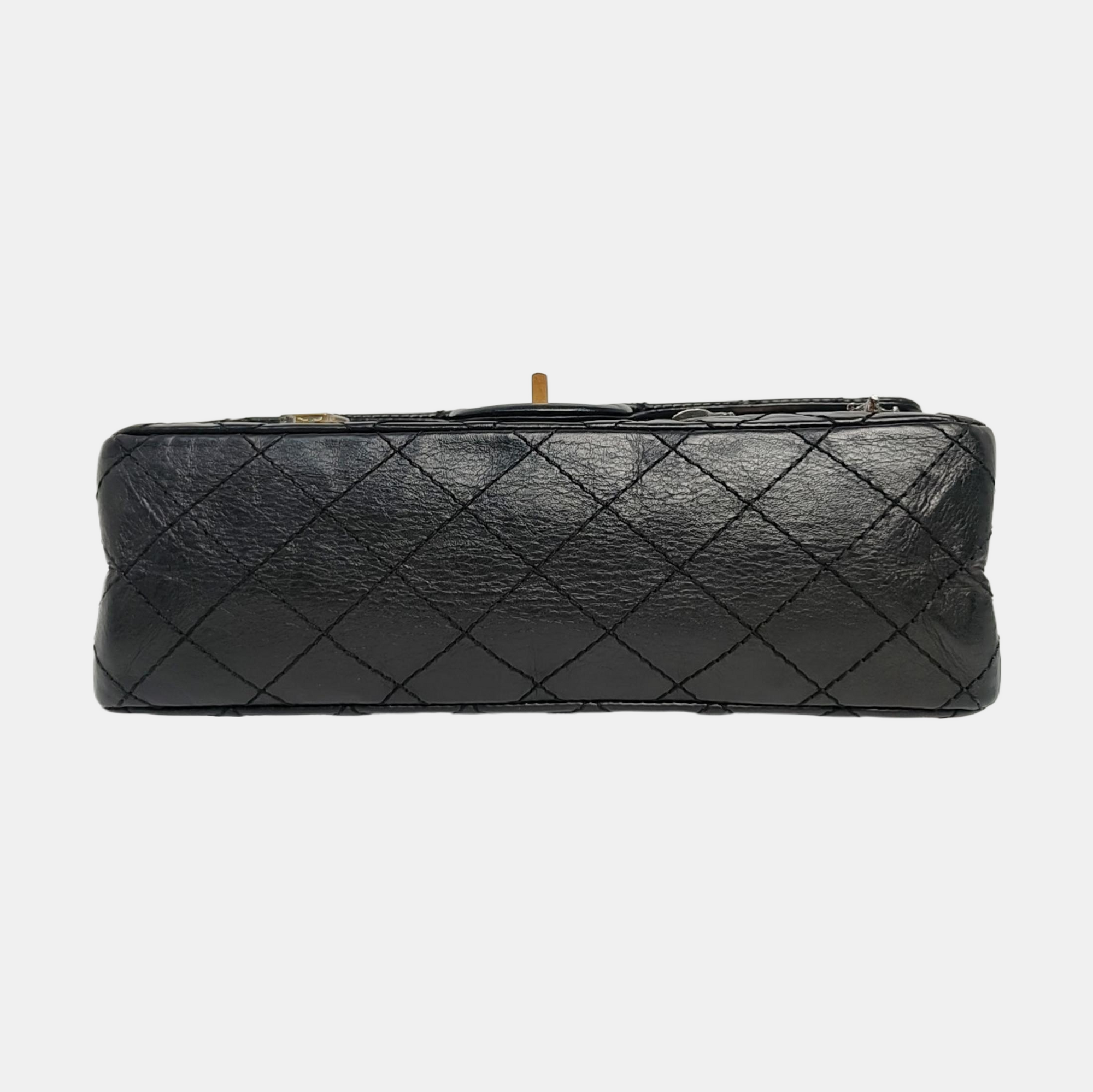 2.55 225 Quilted Calfskin Black