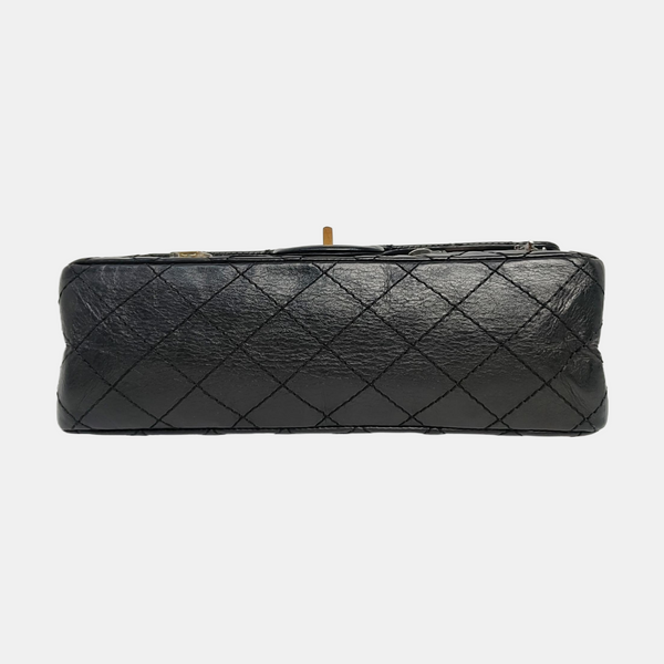 2.55 225 Quilted Calfskin Black