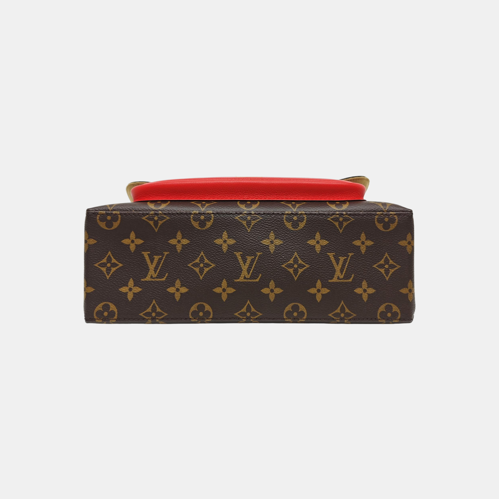 MARIGNAN Monogram Coated Canvas Brown