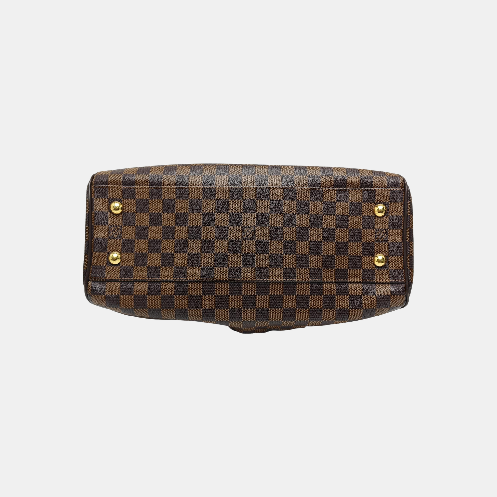 TREVI GM Damier Ebene Coated Canvas Brown