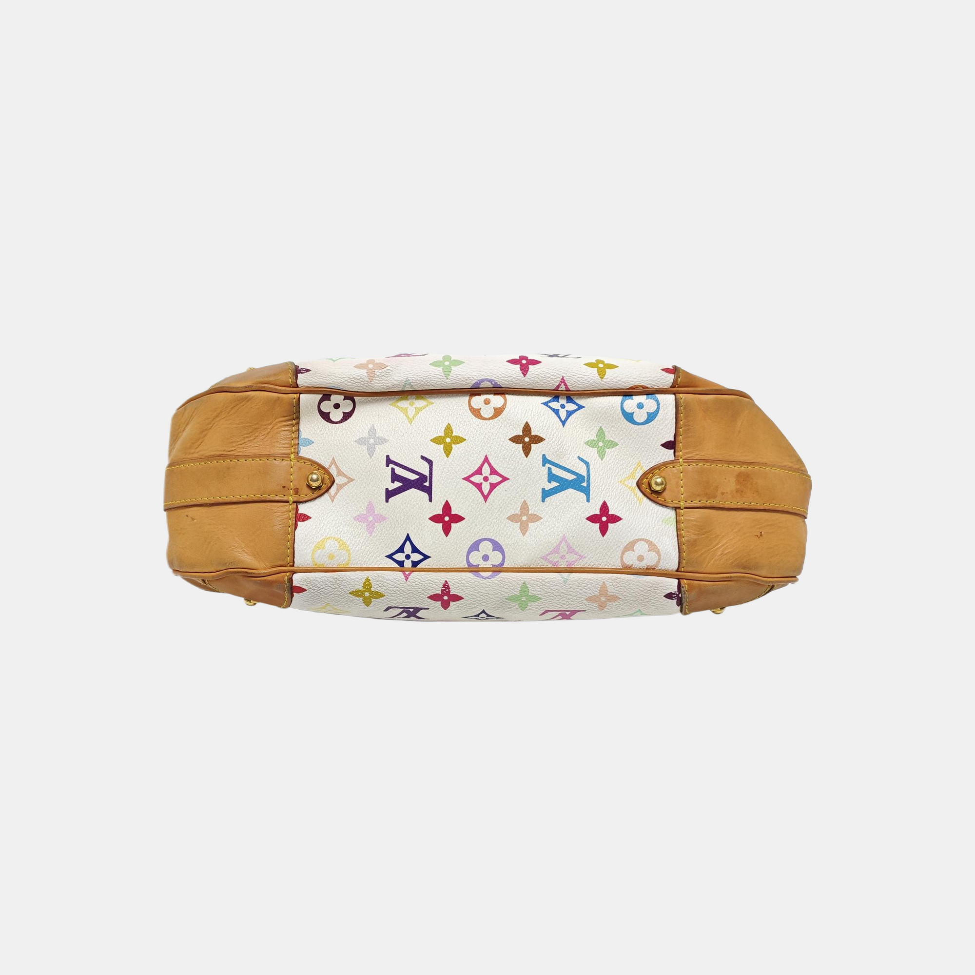 LV × TM GRETA Monogram Coated Canvas White