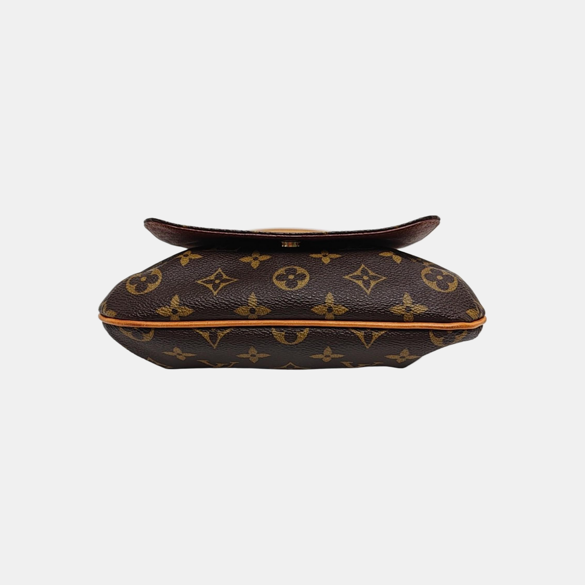 MUSETTE TANGO PM Monogram Coated Canvas Brown