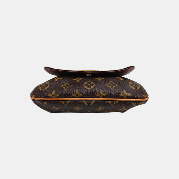 MUSETTE TANGO PM Monogram Coated Canvas Brown