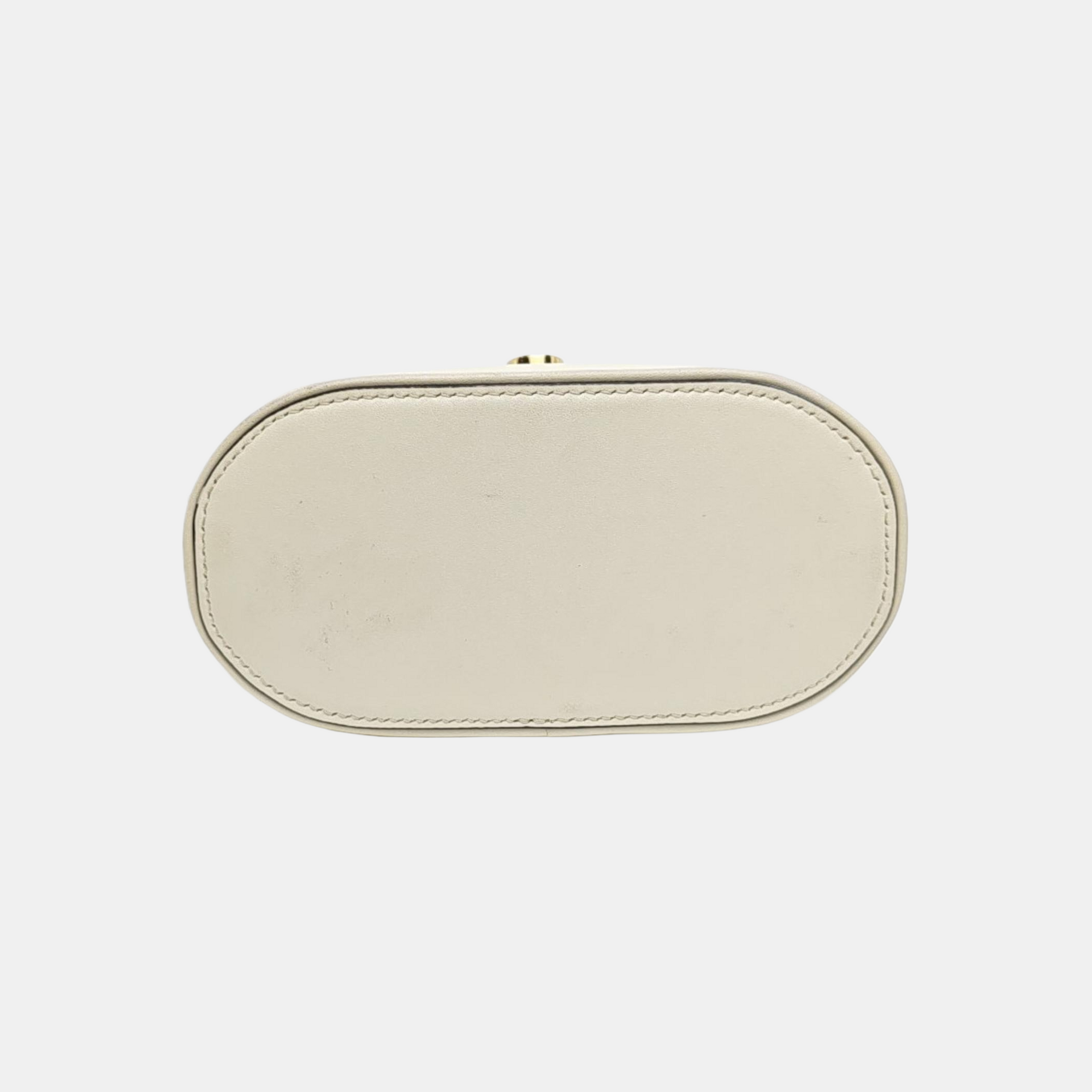 Calfskin Shoulder Bag Beige