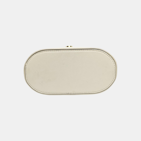 Calfskin Shoulder Bag Beige