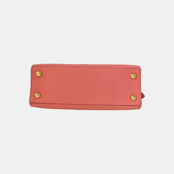 PONNEUF MM Monogram Calfskin Pink