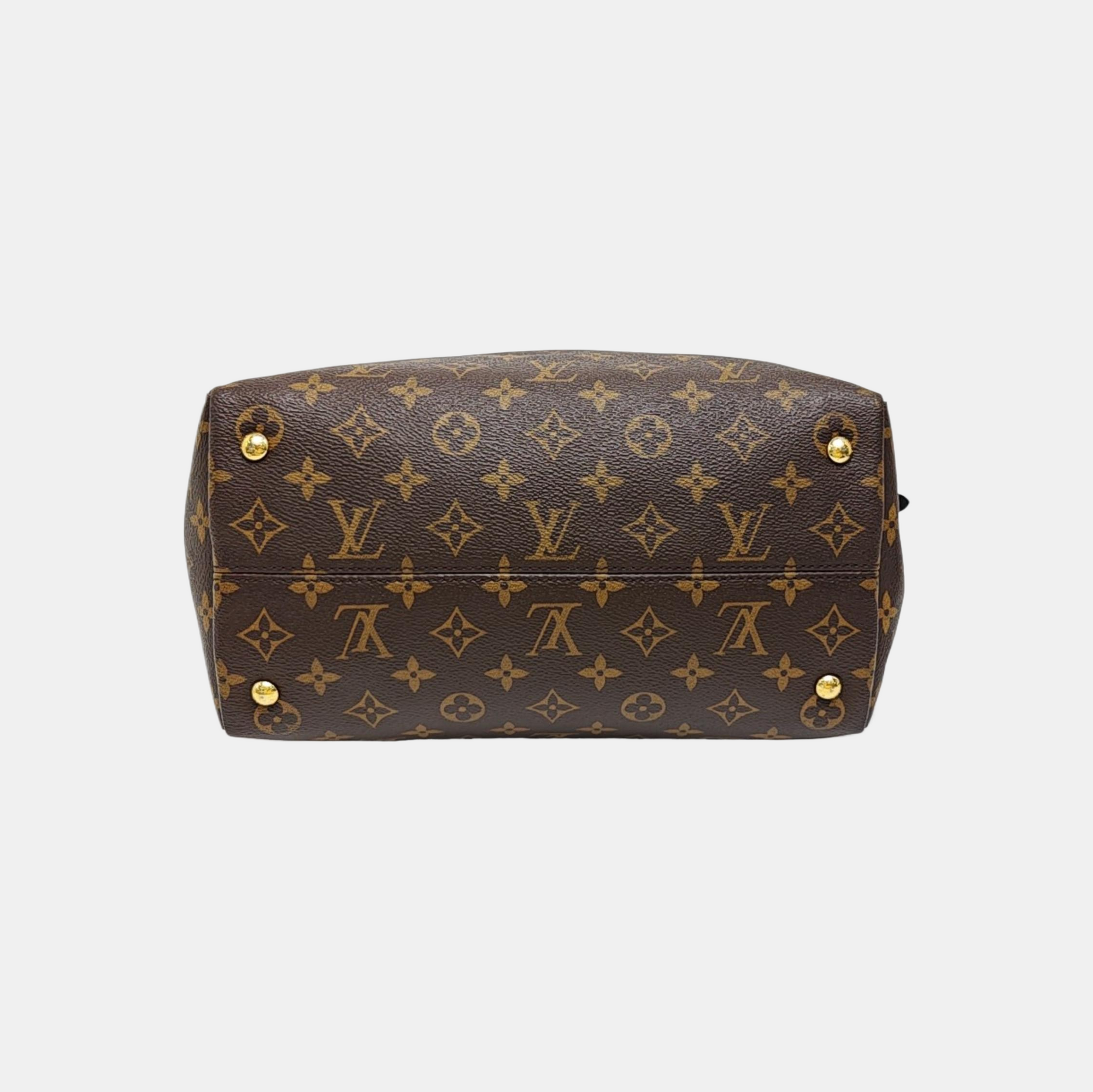 TOURNELLE MM Monogram Coated Canvas Brown