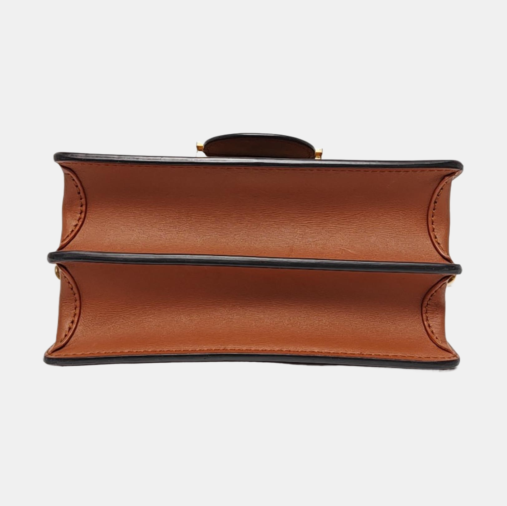 DAUPHINE Mini Monogram Coated Canvas Brown