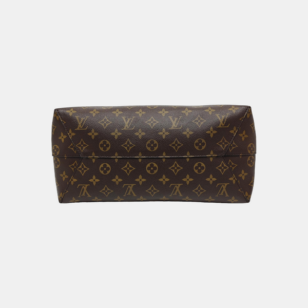 FLOWER Monogram Coated Canvas Brown