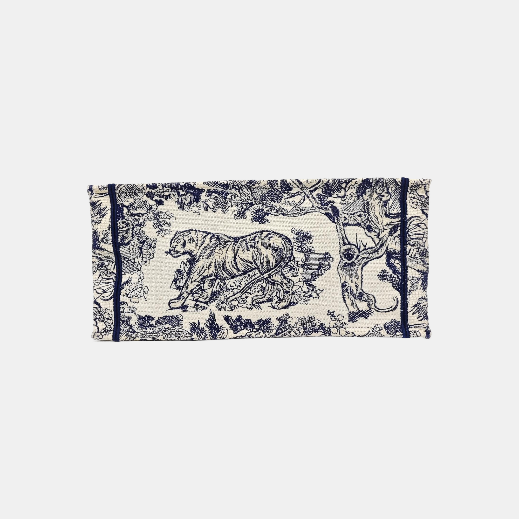 Book Tote Medium Canvas Blue