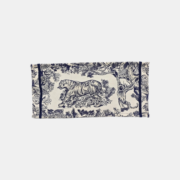 Book Tote Medium Canvas Blue
