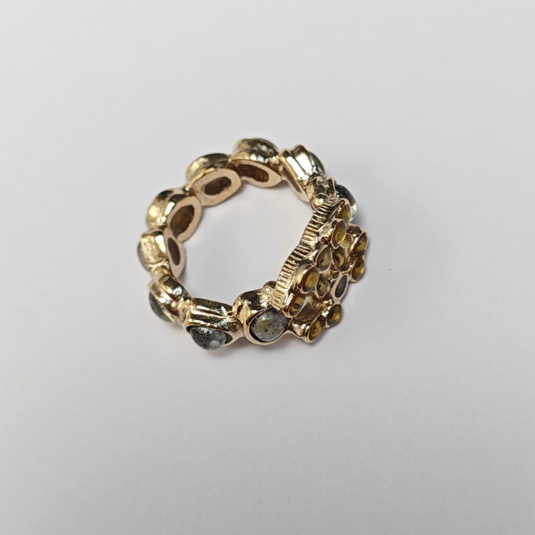 Metal Gold Ring EU 52