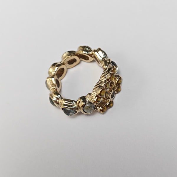 Metal Gold Ring EU 52