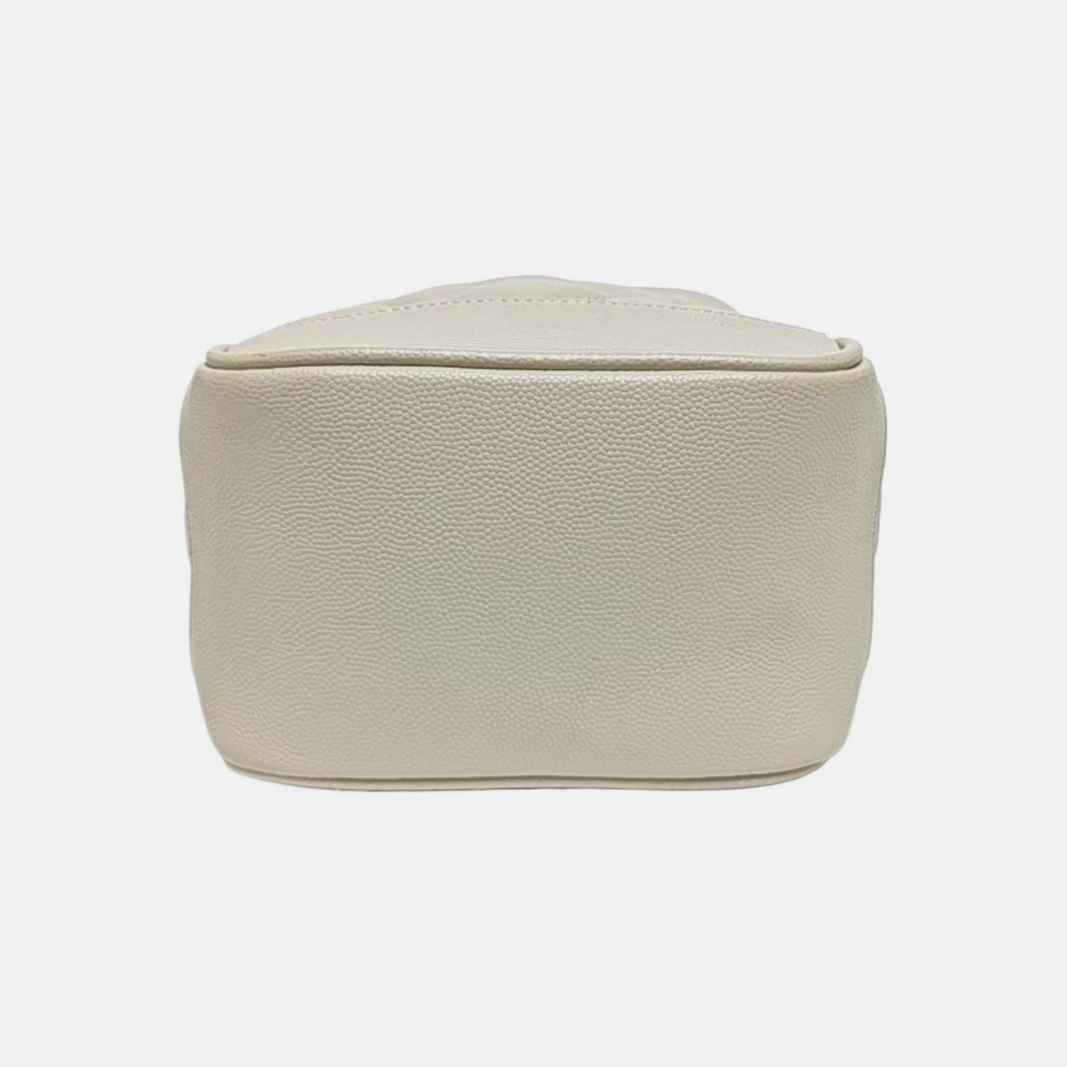 80'S VANITY Quilted Calfskin White