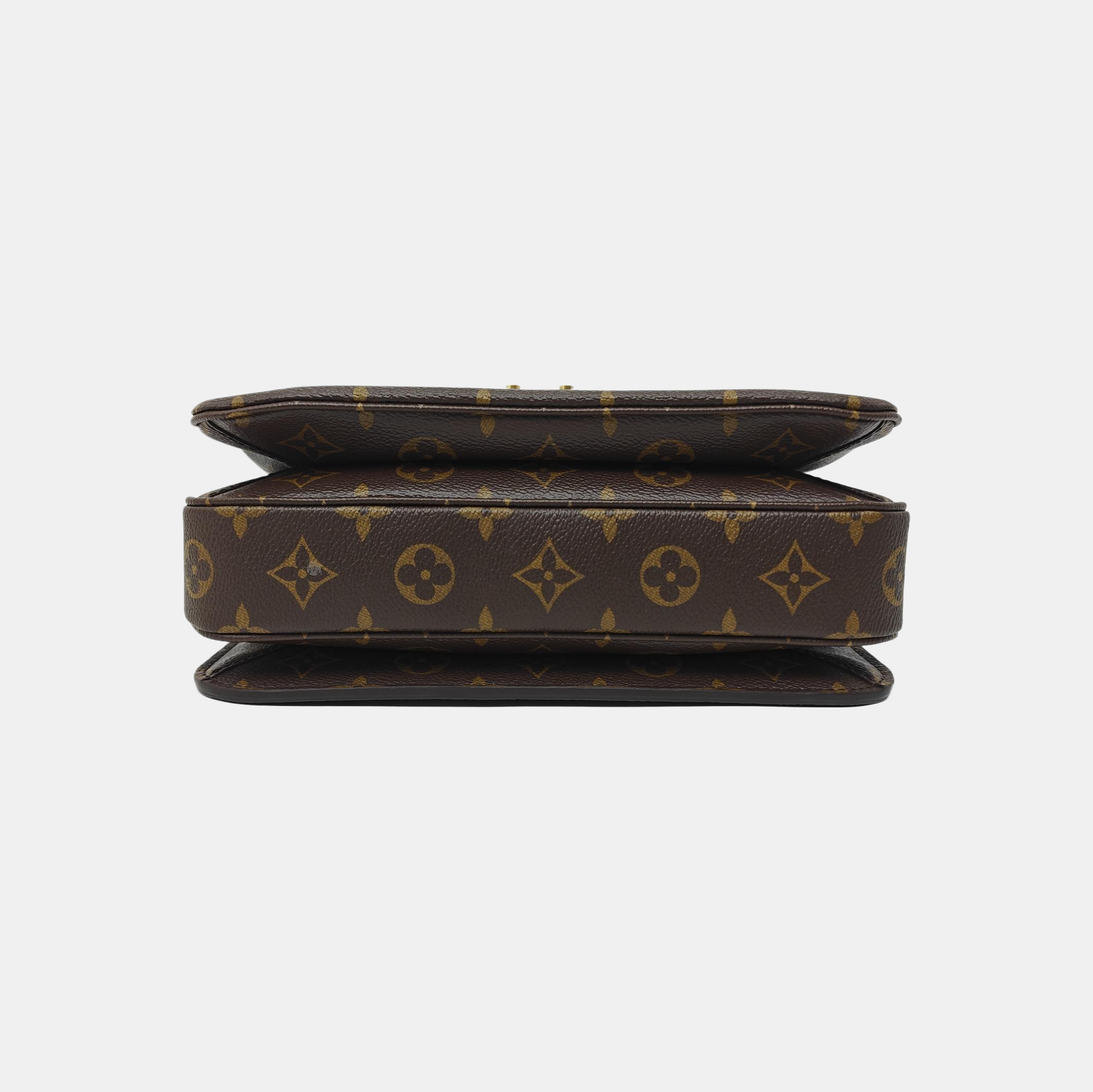 MÉTIS MM Monogram Coated Canvas Brown