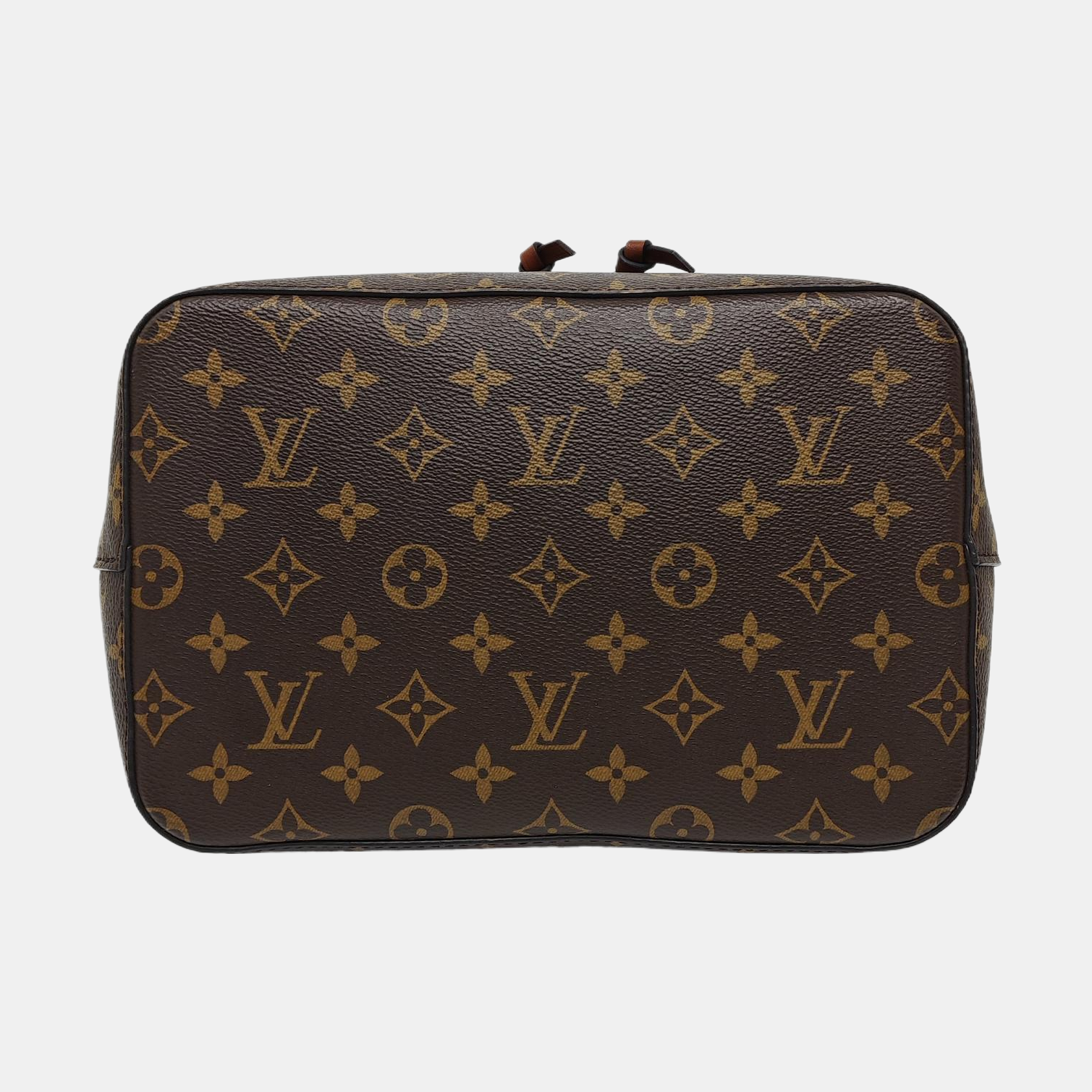 NÉONOÉ MM Monogram Coated Canvas Brown