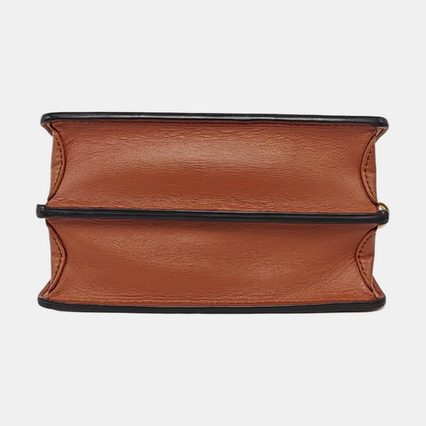 DAUPHINE Mini Monogram Coated Canvas Brown