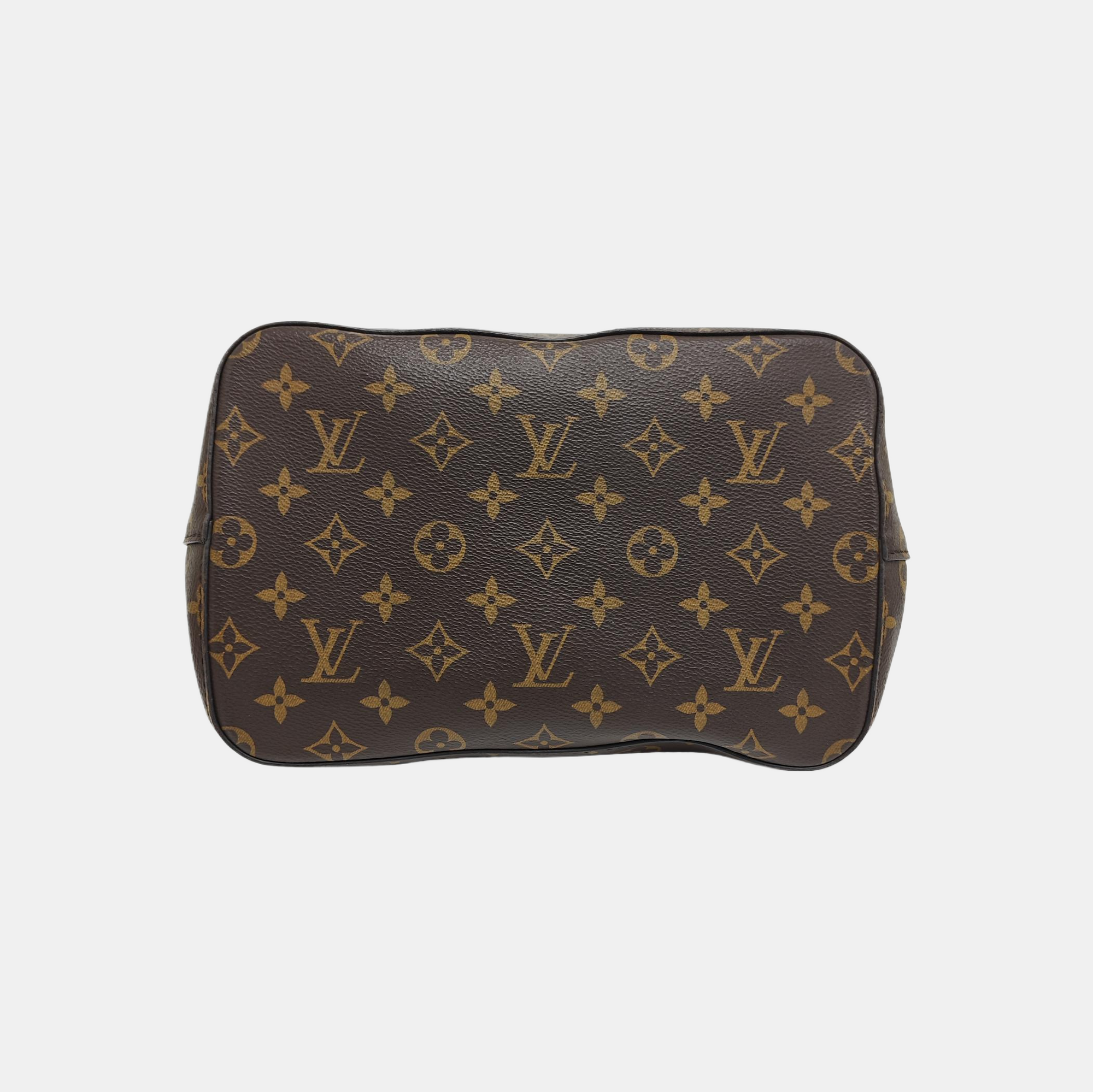 NÉONOÉ MM Monogram Coated Canvas Brown