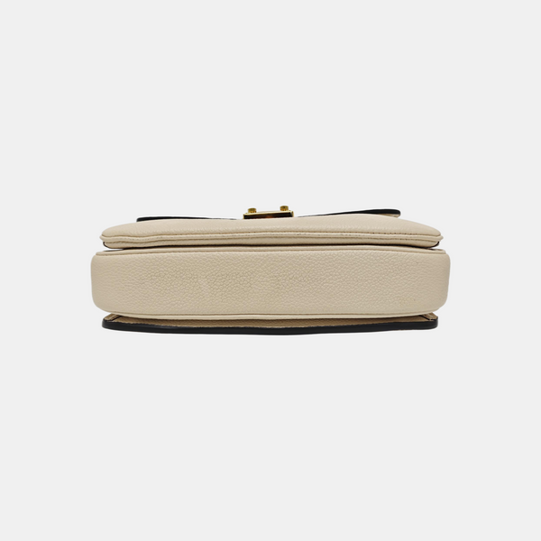 MÉTIS EAST WEST Monogram Calfskin Beige