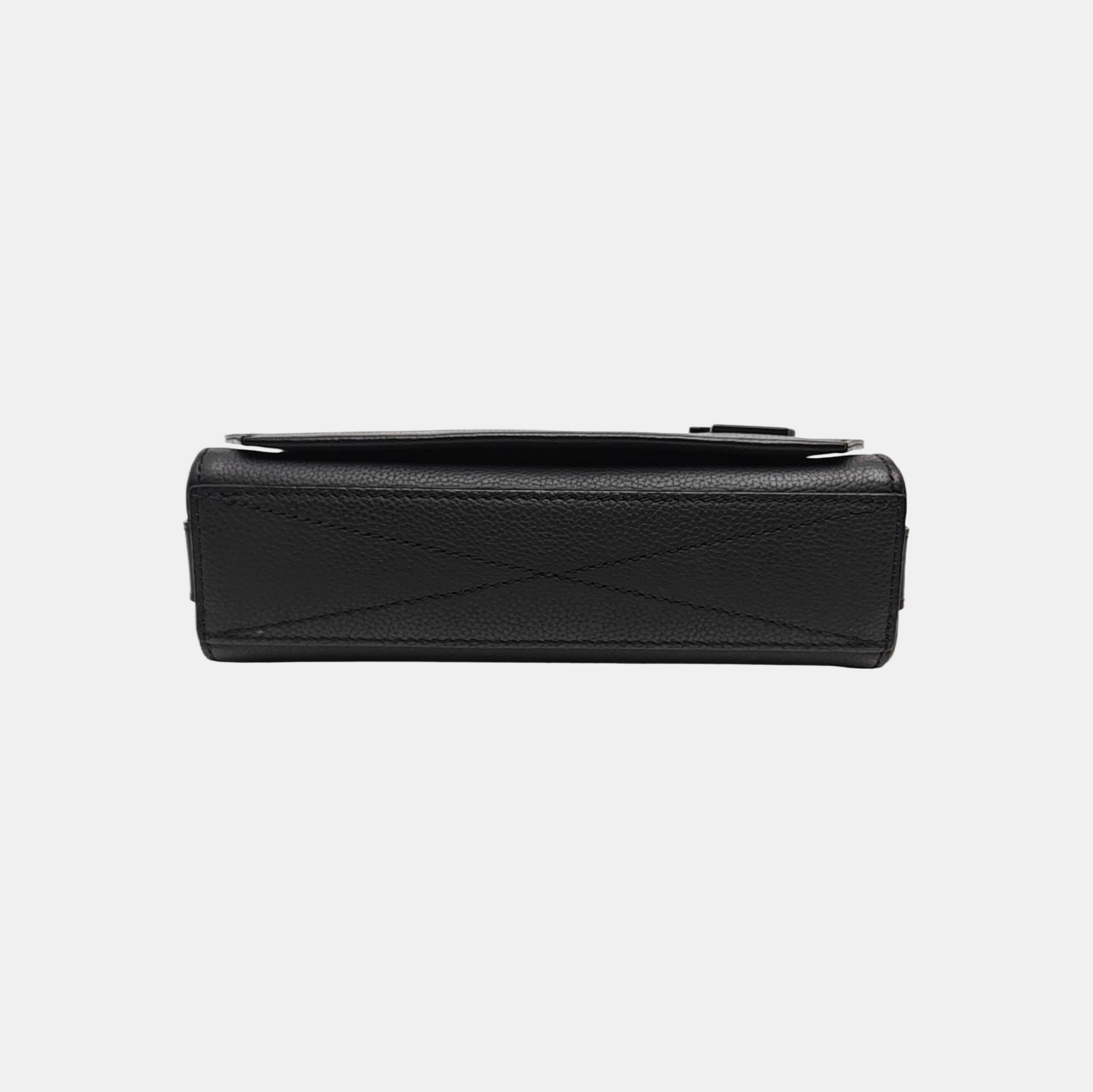 MESSENGER VOYAGE Calfskin Black