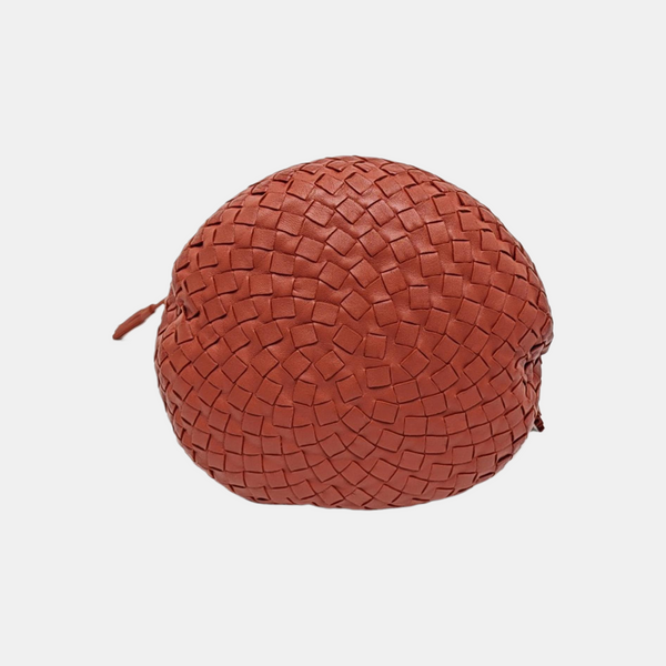 Lambskin Bucket Bag Red