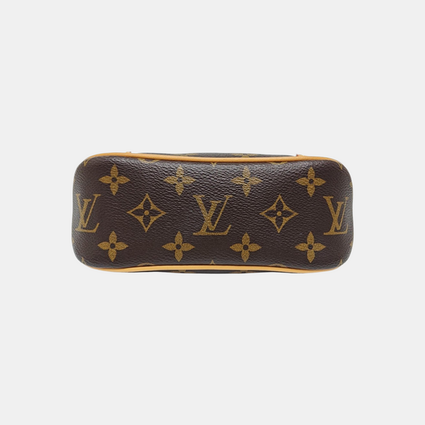 BOULOGNE Nano Monogram Coated Canvas Brown
