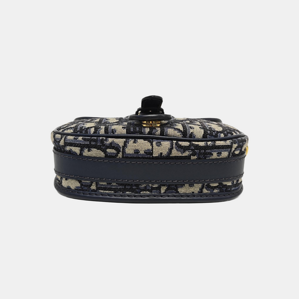 Bobby Small Oblique Canvas Blue