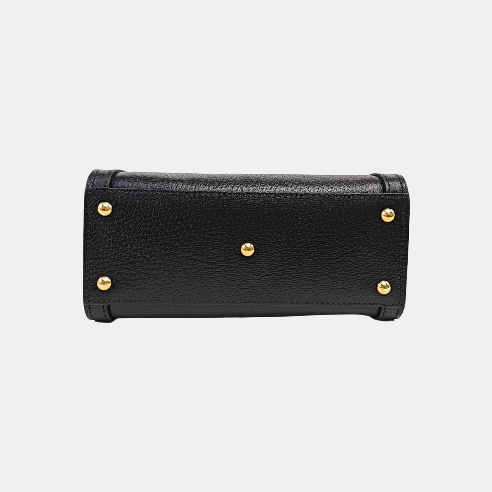 Diana Mini Calfskin Black