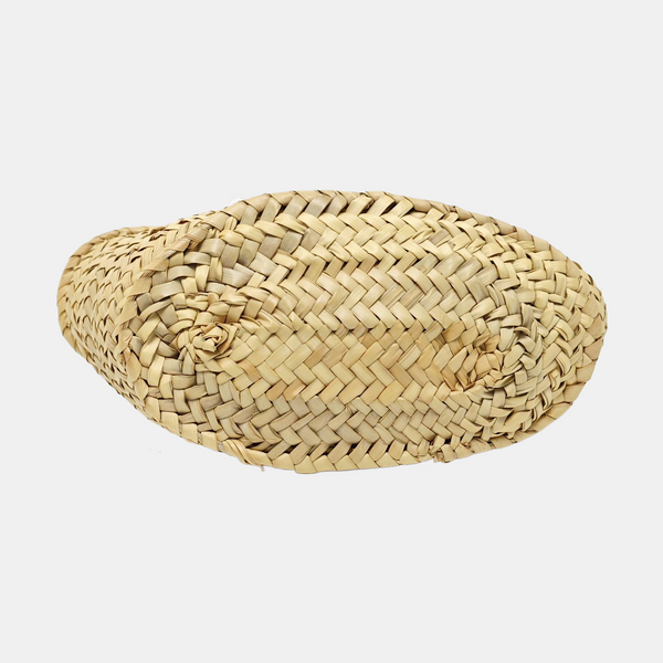 Basket Small Straw Beige
