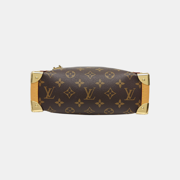 SIDE TRUNK MM Monogram Coated Canvas Brown