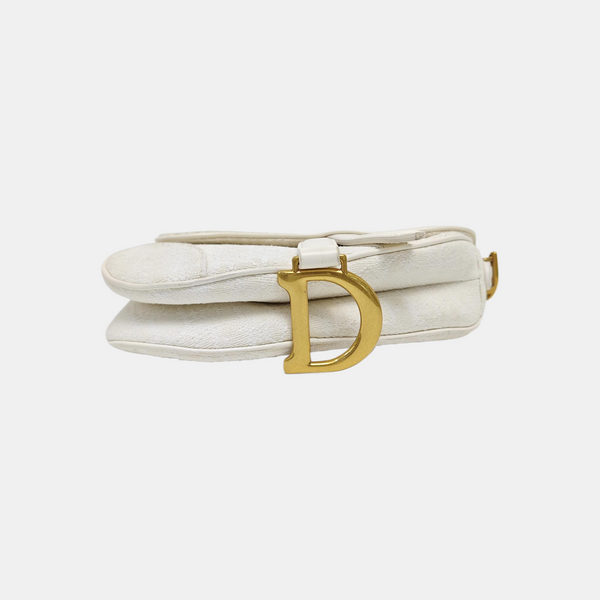 Saddle Mini Canvas White
