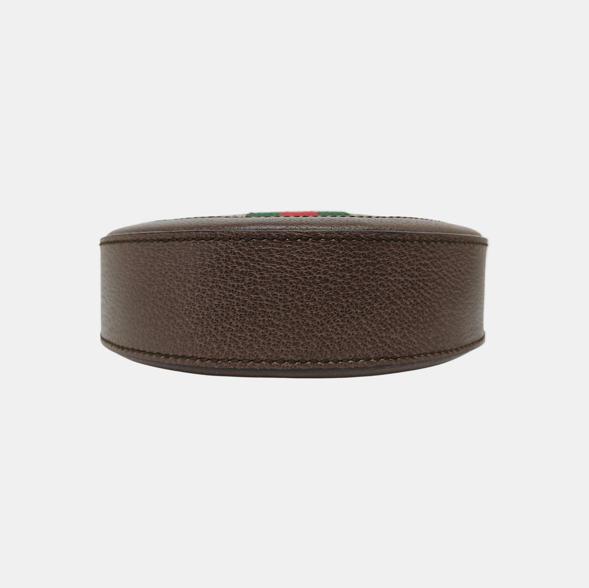 Ophidia Mini Monogram Coated Canvas Beige