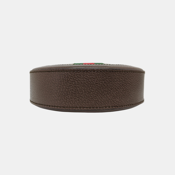 Ophidia Mini Monogram Coated Canvas Beige