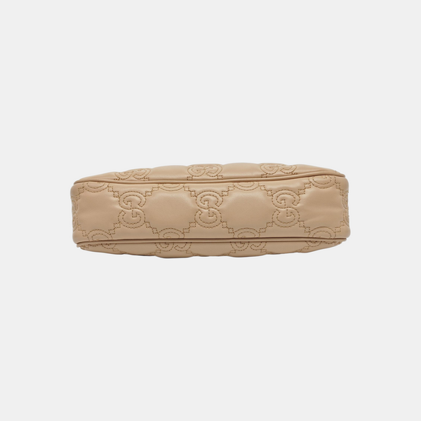 GG Matelassé Monogram Calfskin Pink