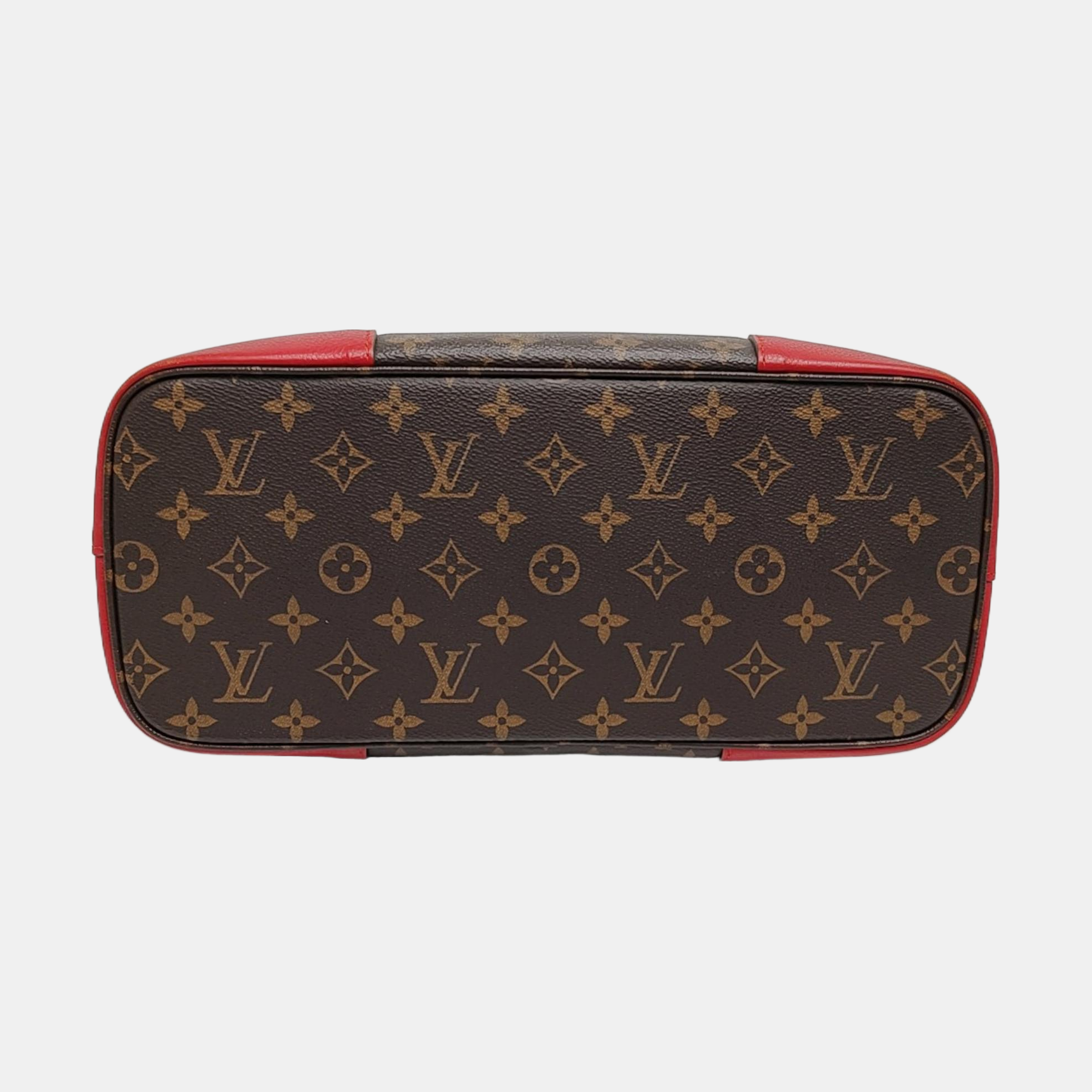 FLANDRIN Monogram Coated Canvas Brown