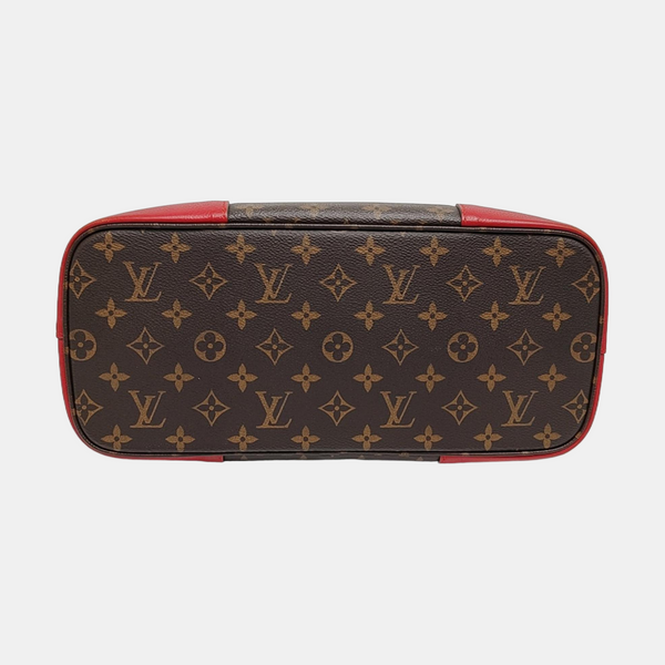 FLANDRIN Monogram Coated Canvas Brown