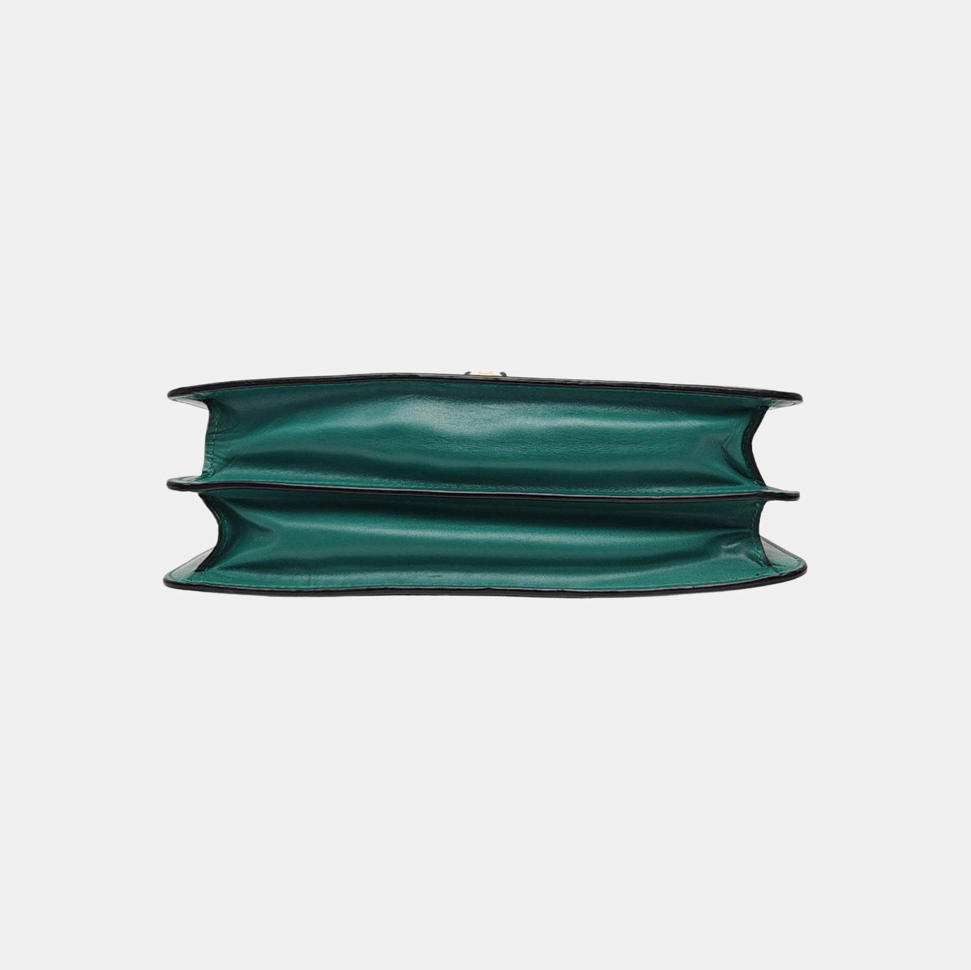 SERPENTI FOREVER Medium Calfskin Green