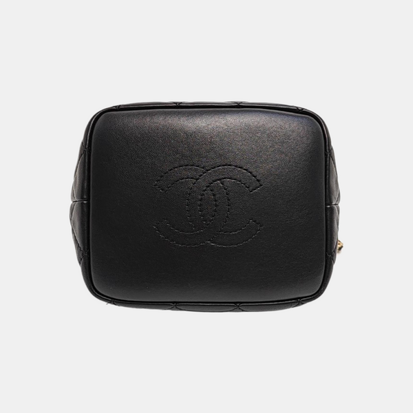 Quilted Lambskin Black