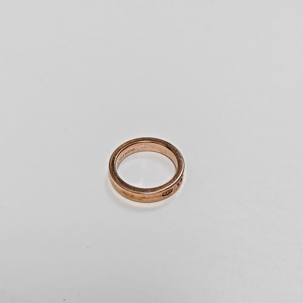 Anillo Tiffany 1837 de oro rosa de metal talla EU 49