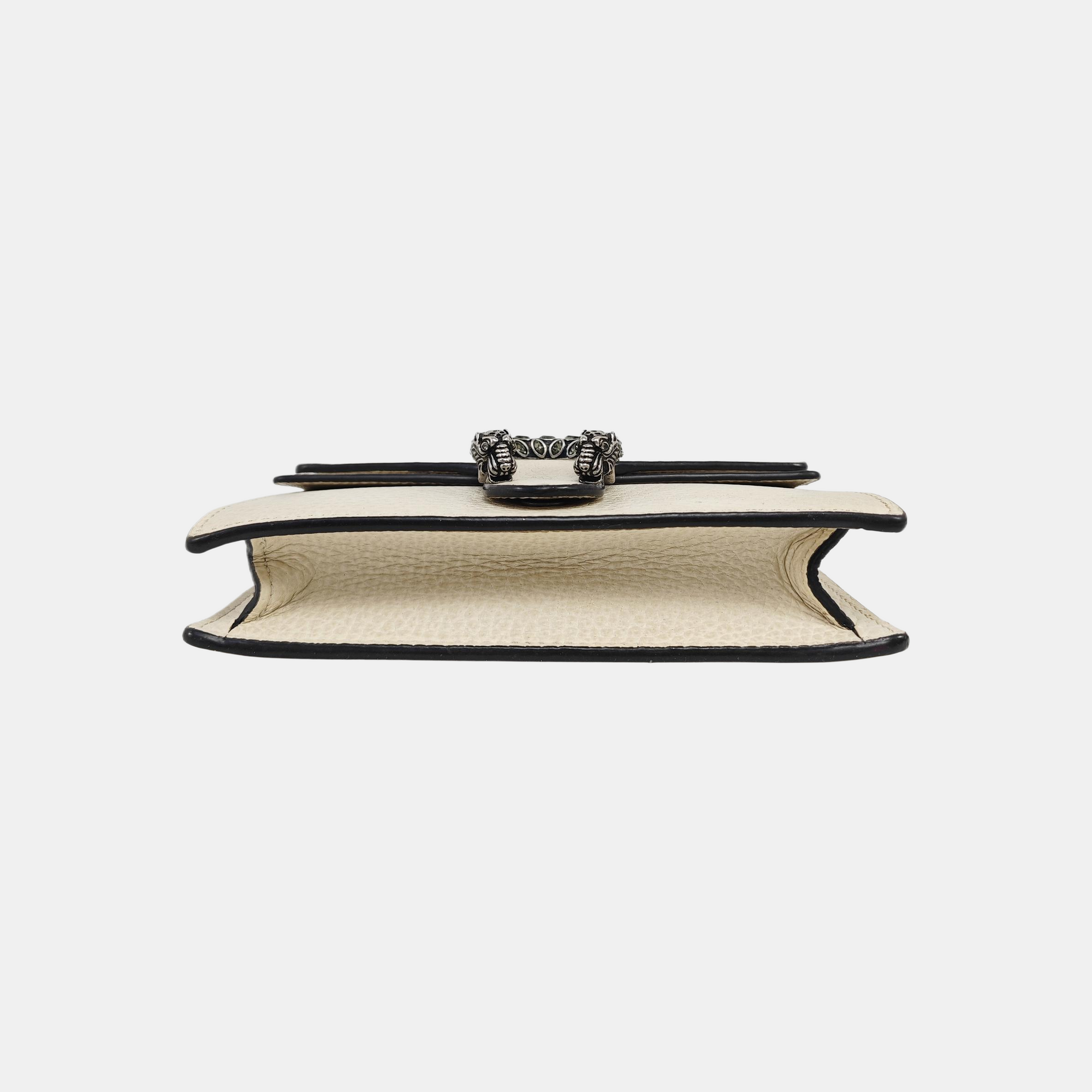 Dionysus Super Mini Calfskin White