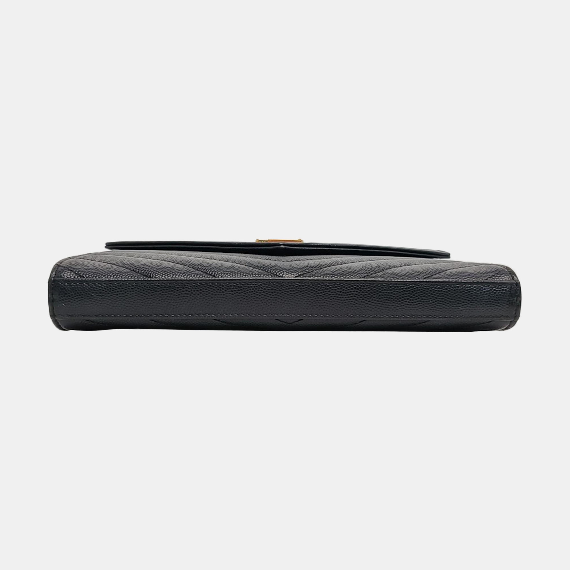 MONOGRAM Medium Quilted Calfskin Black
