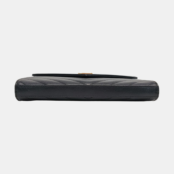 MONOGRAM Medium Quilted Calfskin Black