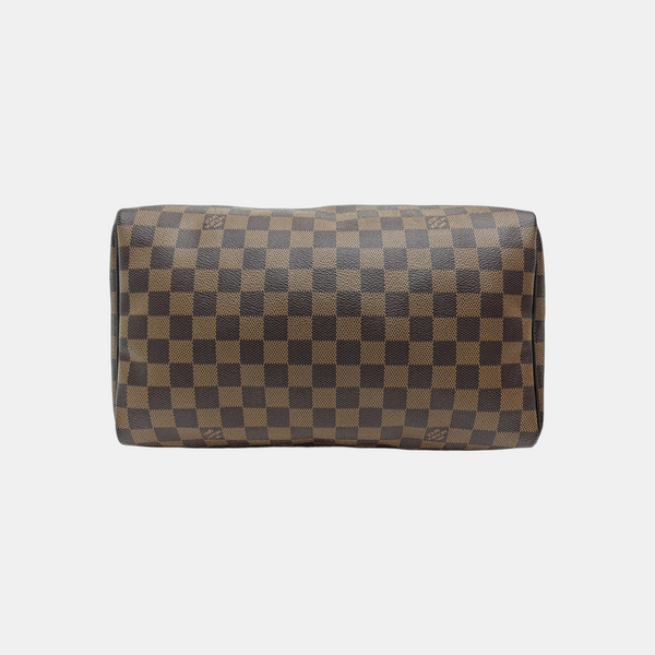 SPEEDY 25 Damier Ebene Coated Canvas Brown