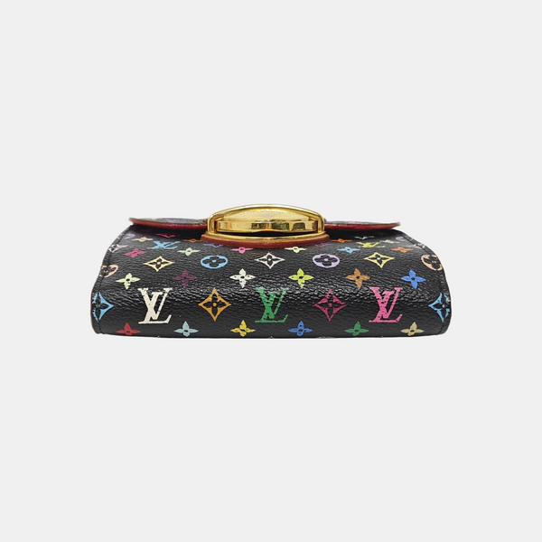 LV × TM KOALA Monogram Coated Canvas Black Wallet